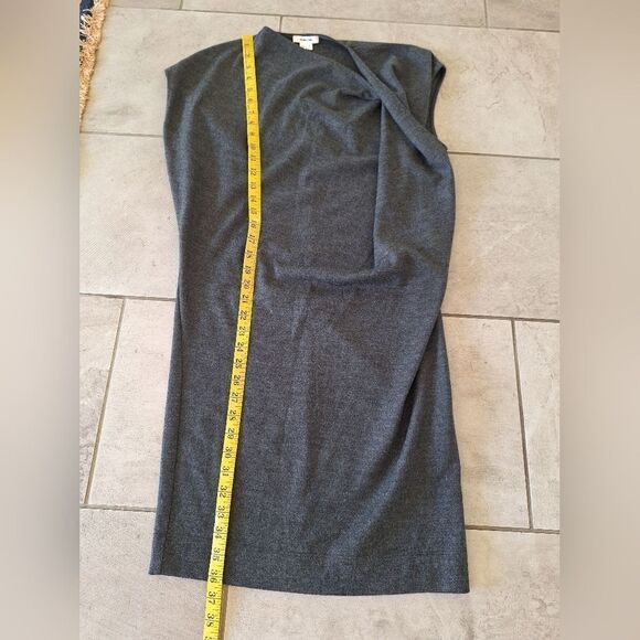Helmut Lang asymmetric cown neck dress size s/p - Picture 6 of 7